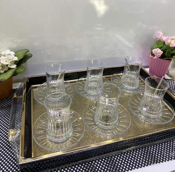 Paşabahçe Elysia 12 Parça 6 Kişilik Çay Seti (42901-54731) - Image 1