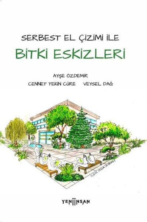 Bitki Eskizleri - Serbest El Çizimi ile - Yeni İnsan Yayınevi - Image 1