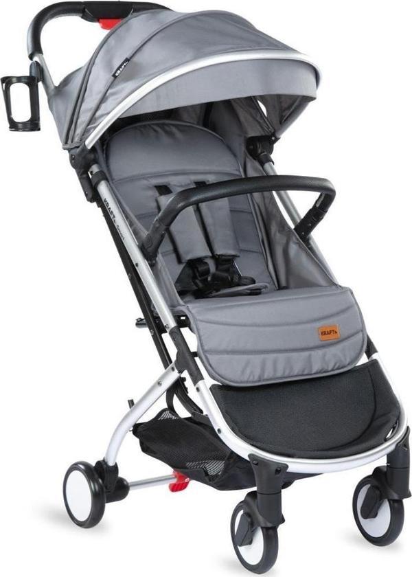 Kraft Smart Bebek Arabası Gri - Image 1