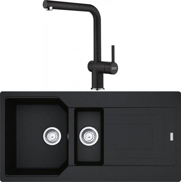 Franke Urban UBG 651-100 Nero Granit Eviye-Active Plus Doccia 2.0 Batarya Seti - Image 1