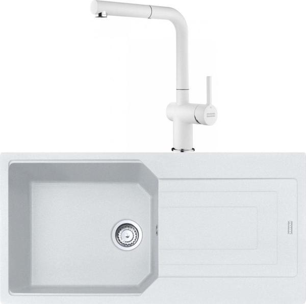 Franke Urban UBG 611-100 Bianco Granit Eviye-Active Plus Doccia 2.0 Batarya Seti - Image 1