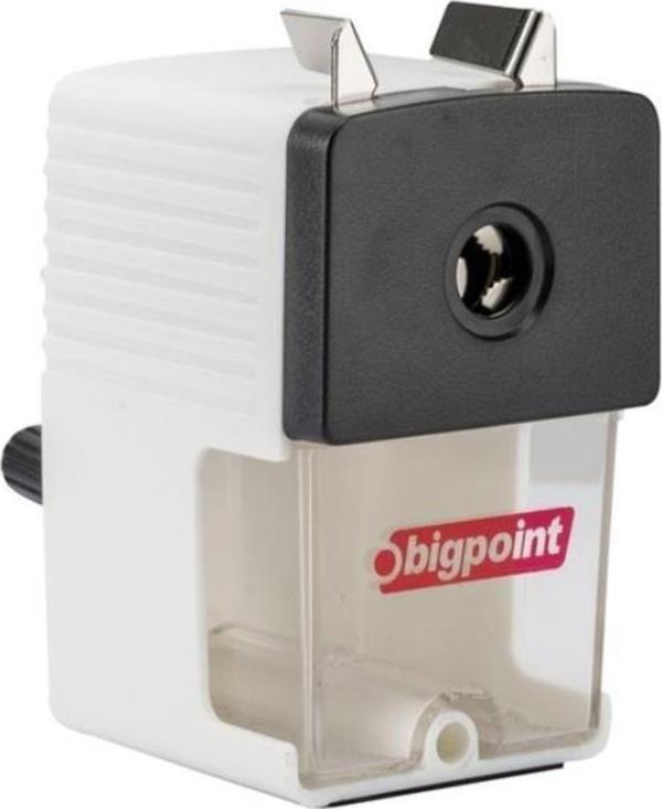 Bigpoint Masa Tipi Kalemtıraş Orta Boy Beyaz BP987 - Image 1