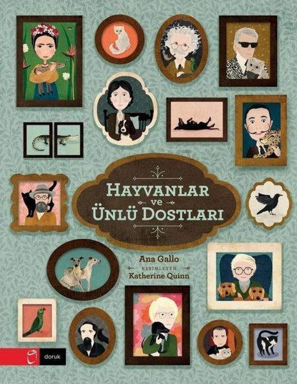 Hayvanlar ve Ünlü Dostları - Doruk Yayınları - Image 1