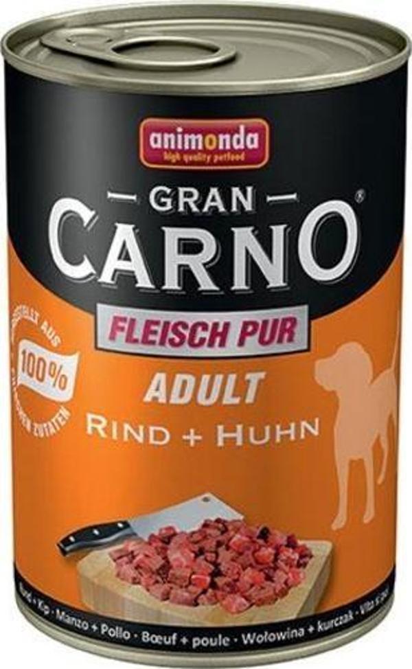 Animonda GranCarno Sığır Etli ve Tavuklu Yetişkin Köpek Konservesi 6 Adet 400 Gr - Image 1