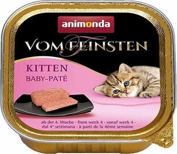 Animonda Vom Feinsten Karışık Etli Pate Yavru Kedi Konservesi 6 Adet 100 Gr - Image 1