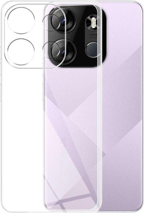 Tecno Spark Go 2023 Kılıf Zore Süper Silikon Kapak - Image 1