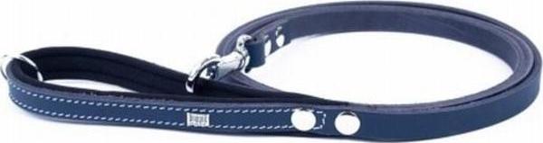 Doggie Konfor Klasik Deri Köpek Gezdirme Tasması Royalblue 1,5x160 Cm - Image 1
