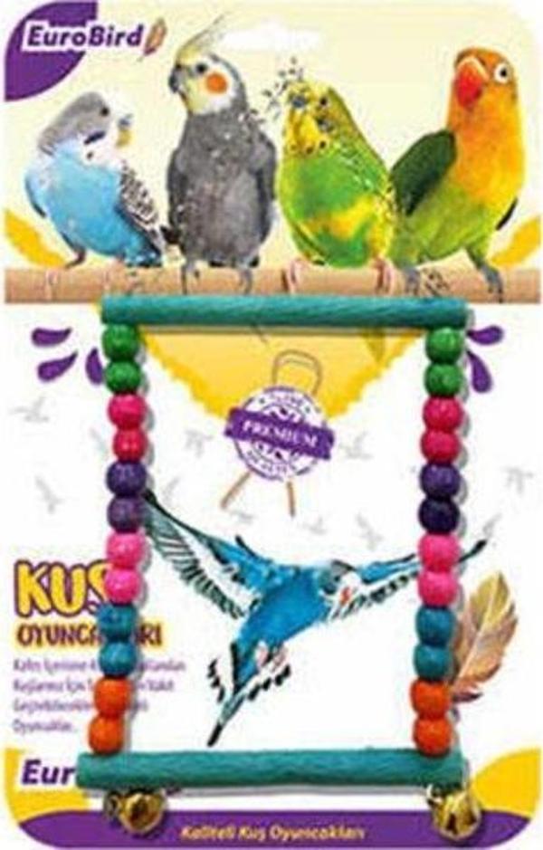 EuroBird Dikdörten Salıncak Kuş Oyuncağı - Image 1