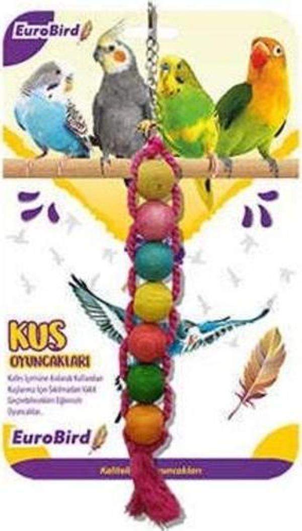 EuroBird Dizili Boncuk Kuş Oyuncağı - Image 1