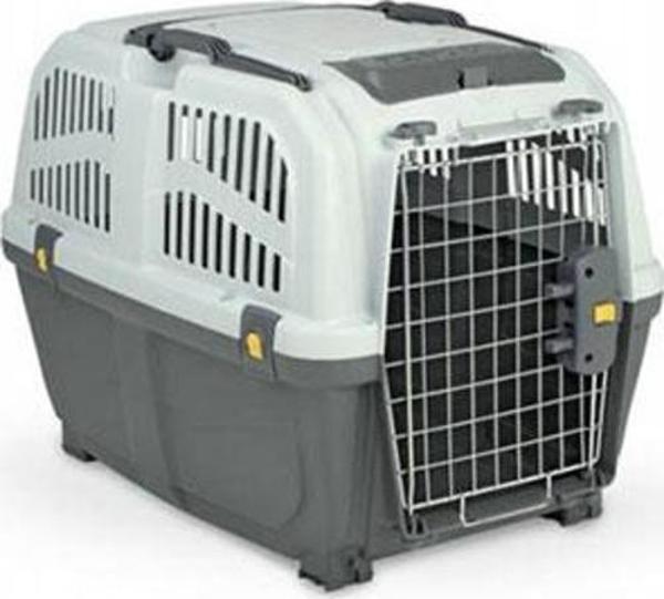 Skudo-4 Iata Tekerleksiz Plastik Kedi ve Köpek Taşıma Kafesi 68x48x51 Cm - Image 1