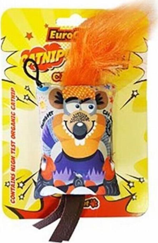 EuroCat Turuncu Saçlı Fare Kedi Oyuncağı - Image 1