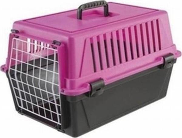 Ferplast Atlas 10 Kedi ve Küçük Irk Köpek Taşıma Kabı 32x48x29 Cm Fuşya - Image 1