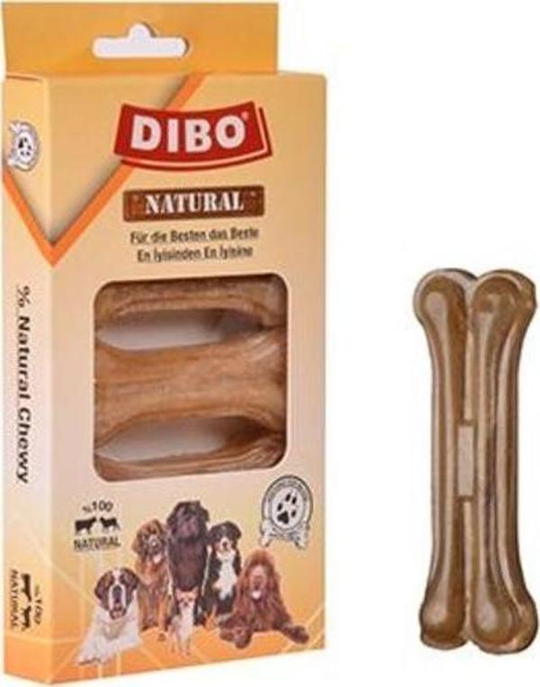 Dibo Natürel Press Kemik Köpek Ödülü 5'li 20-25 Gr 7 Cm - Image 1
