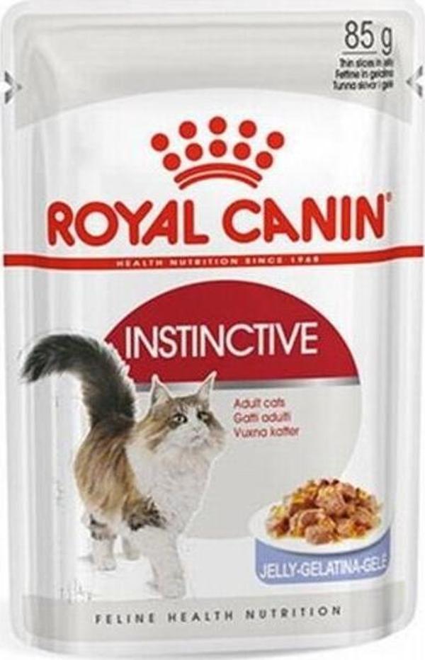 Royal Canin İnstinctive Jelly Pouch Yetişkin Kedi Konservesi 6 Adet 85 Gr - Image 1