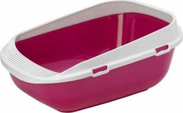 Moderna Megatray Açık Kedi Tuvaleti Fuşya 66 Cm - Image 1