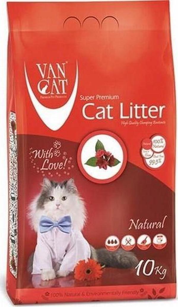 VanCat Natürel Cat Litter Kokusuz İnce Taneli Kedi Kumu 2x10 Kg - Image 1