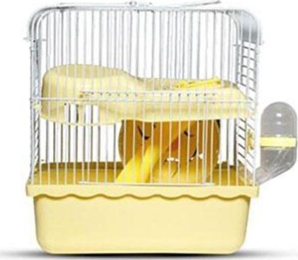 Zampa Hamster Kafesi 23x17x33 Cm Sarı - Image 1