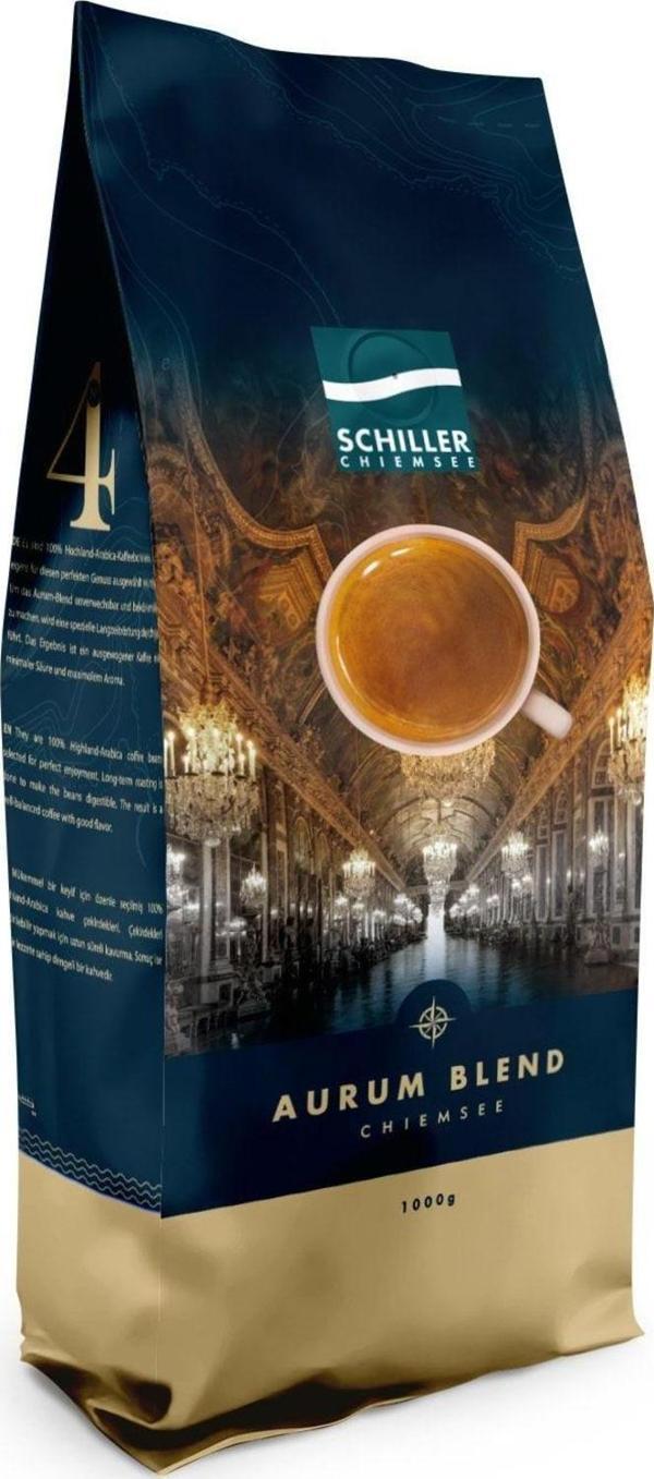 Schiller Aurum Gourmet Blend Çekirdek Kahve 1000 gram - Image 1