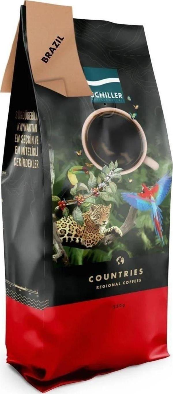 Schiller Brazil 250 Gram Çekirdek Kahve - Image 1