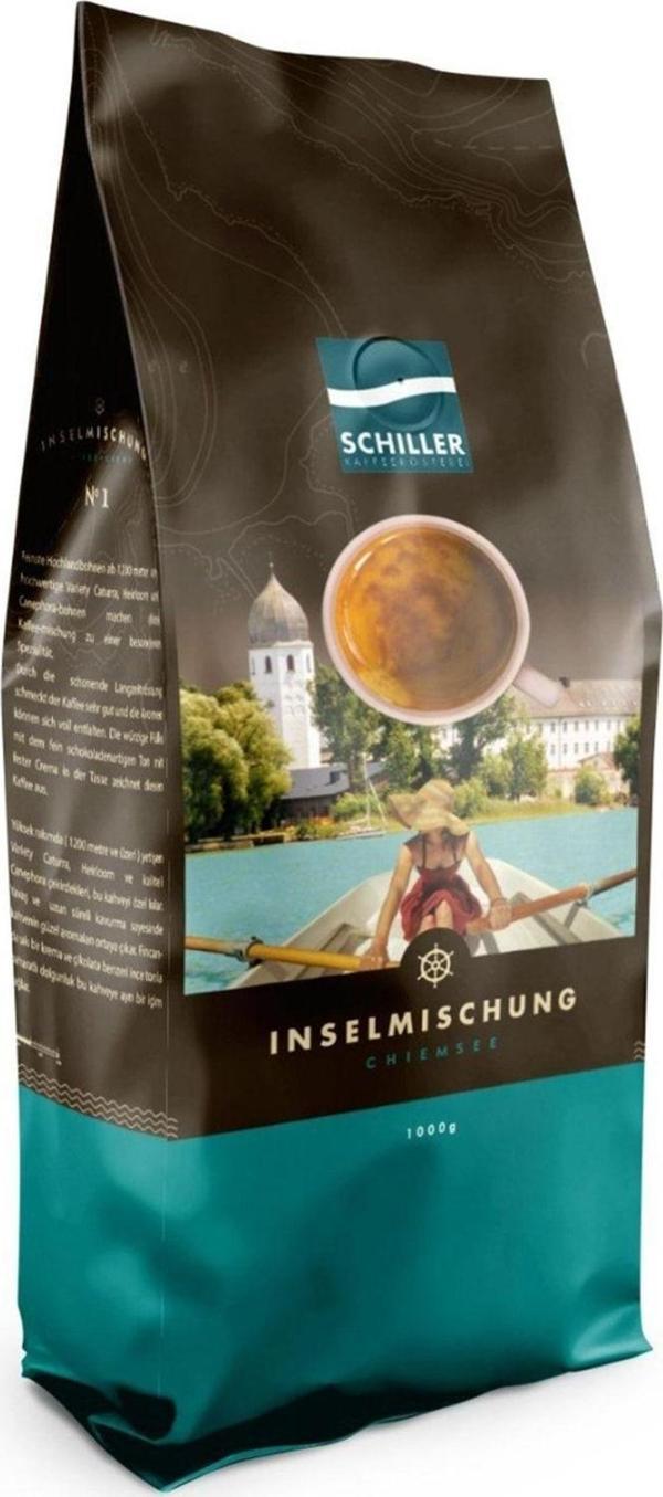 Schiller Inselmischung Çekirdek Kahve Arabica Gourmet Blend ( 1000 gr) - Image 1