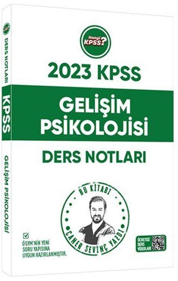 2023 Hangi KPSS Gelişim Psikolojisi Ders Notları - Hangi Kpss Yayınları - Image 1