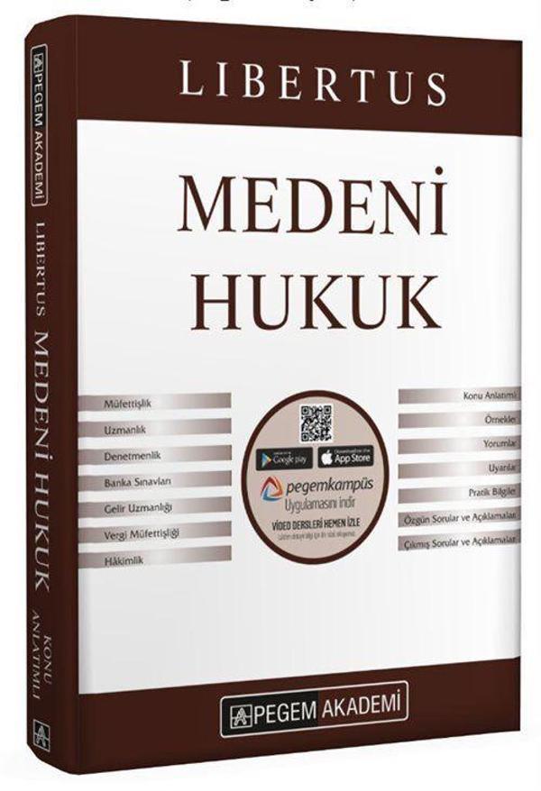2021 KPSS A Grubu Libertus Medeni Hukuk Konu Anlatımı - Pegem Akademi Yayıncılık - Image 1
