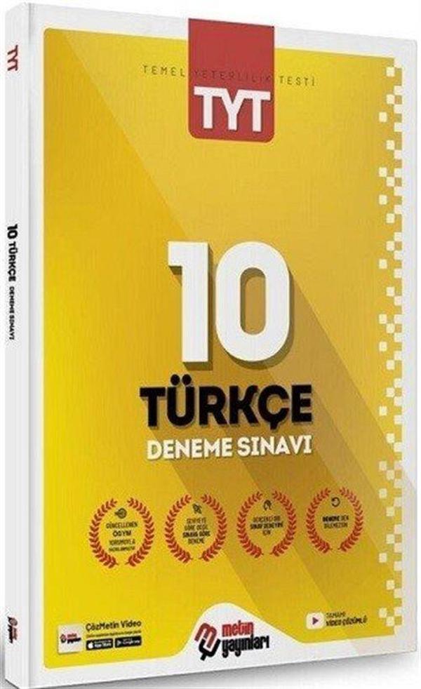 Metin Yayınları TYT Türkçe 10 Deneme - Metin Yayınları - Image 1