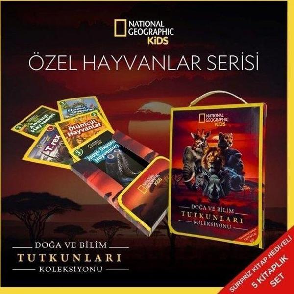 National Geographic Kids - Özel Hayvanlar Serisi Seti - 5 Kitap Takım - Doğa ve Bilim Tutkunları Kol - Beta Kids - Image 1