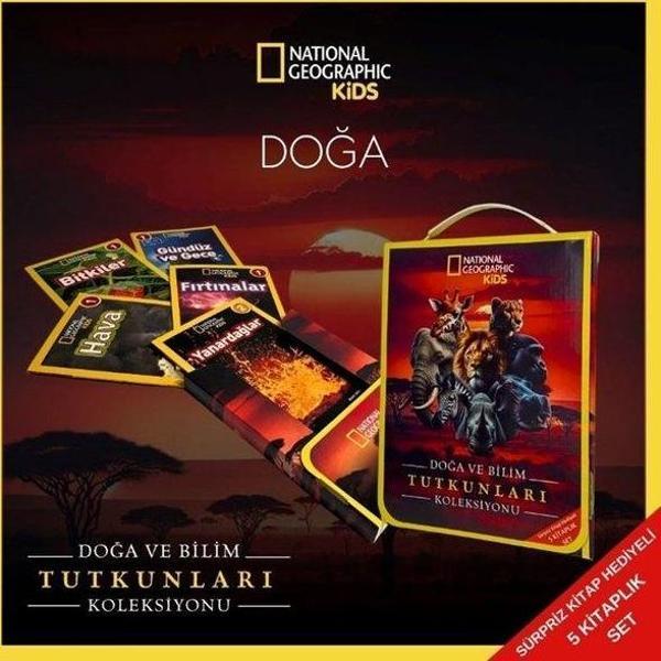 National Geographic Kids - Doğa Seti - 5 Kitap Takım - Doğa ve Bilim Tutkunları Koleksiyonu - Beta Kids - Image 1