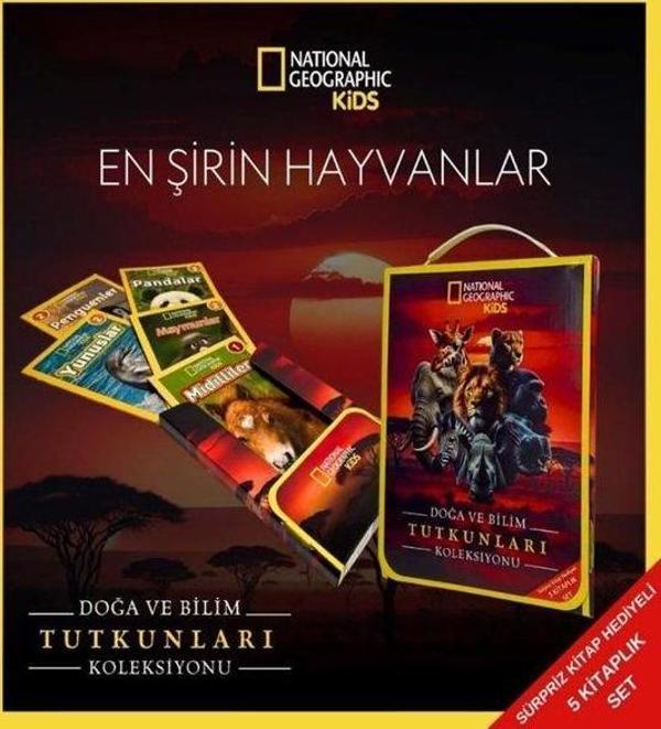 National Geographic Kids - En Şirin Hayvanlar Seti - 5 Kitap Takım - Doğa ve Bilim Tutkunları Koleks - Beta Kids - Image 1