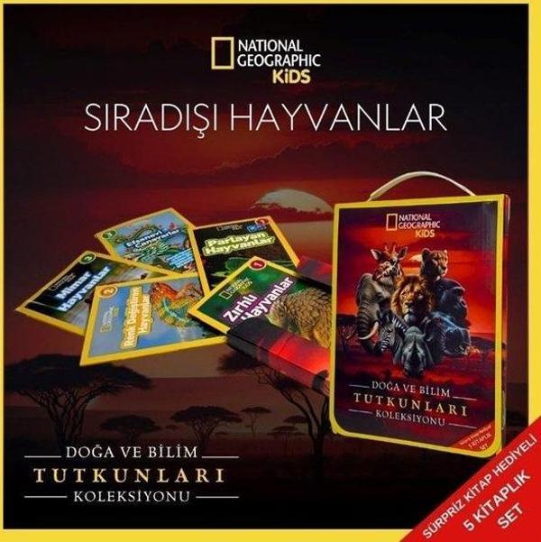 National Geographic Kids - Sıradışı Hayvanlar Seti - 5 Kitap Takım - Doğa ve Bilim Tutkunları Koleks - Beta Kids - Image 1