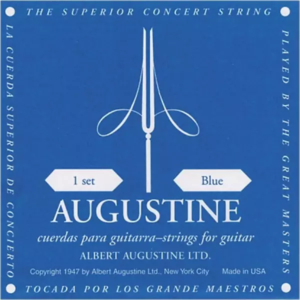 Augustine Blue Set Klasik Gitar Teli 650437 - Image 1