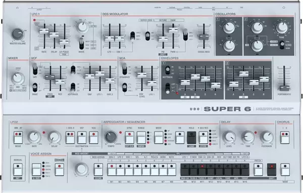 Udo Audio Super 6 Desktop Grey - Image 1
