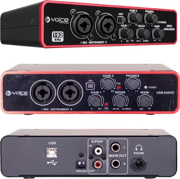 D-voıce Ab22usb Box Ses Kartı - Image 1