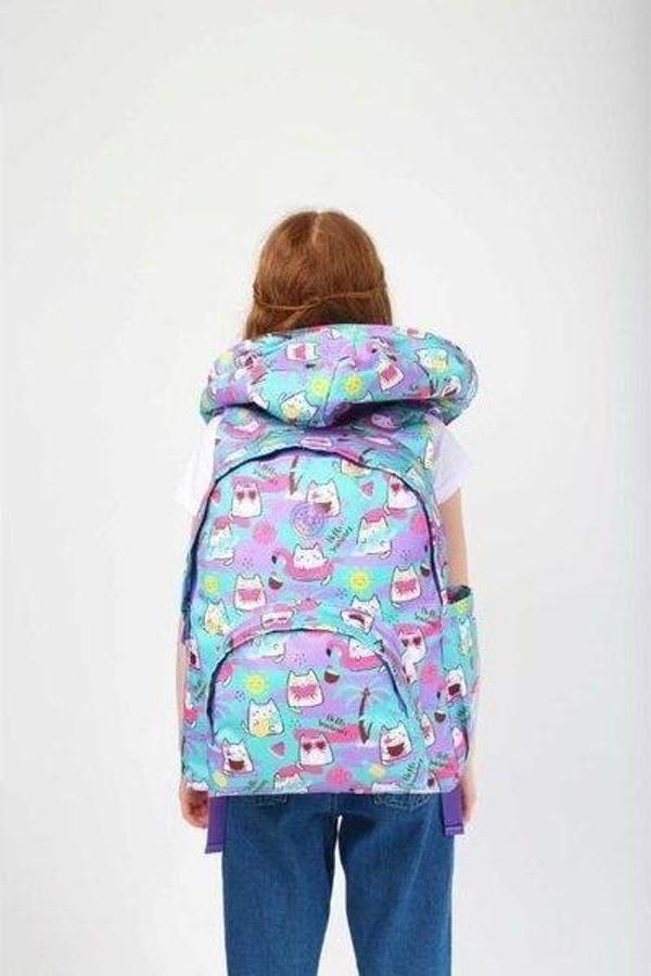 Kaukko Kids Sırt Çantası Evolution Summer Su Geçirmez Okul Sırt Çantası - Image 1