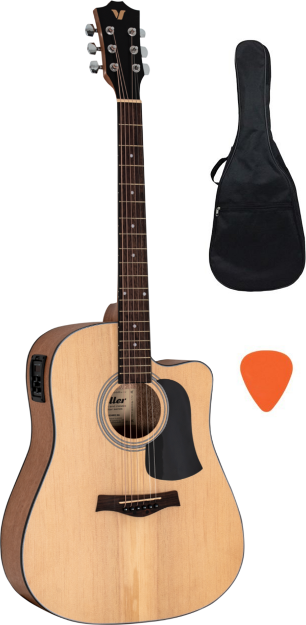 Valler AG240 EQ Elektro Akustik Gitar - Image 1