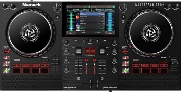 Numark Mixstream Pro+ 2 Kanallı ve Hoparlörlü Streaming DJ Controller - Image 1