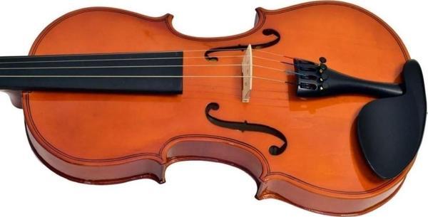Valler VK411 4/4 Yetişkin Keman Parlak ( Taşıma kutusu + Reçine + Yastık ve Arşe Hediye ) - Image 1
