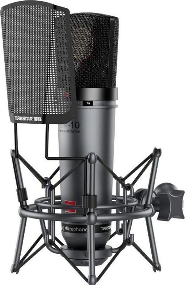Takstar SM-10 Profesyonel Stüdyo Condenser Kayıt Mikrofonu - Image 1