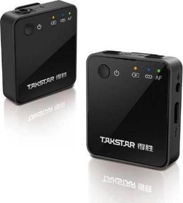 Takstar V1 2.4 Ghz Kablosuz Video Kamera Yaka Mikrofonu - Tek Kişilik (1 Verici + 1 Alıcı ) - Image 1
