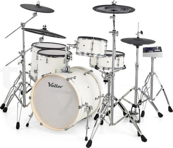Valler XD2000PW Beyaz Elektro Akustik Davul Seti - Image 1