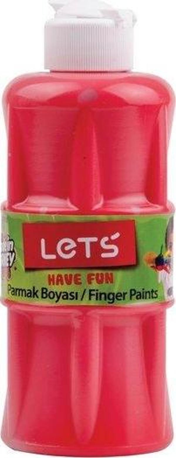 Lets Parmak Boyası 250 ml Kırmızı L-5604 - Image 1
