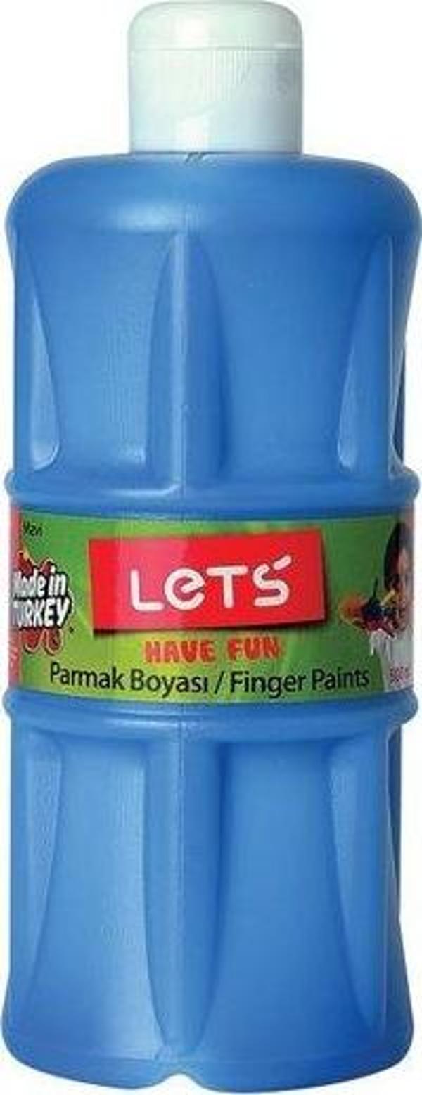Lets Parmak Boyası 500 ml Mavi L-5006 - Image 1