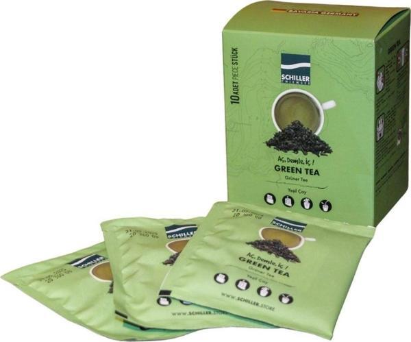 Schiller Green Tea (yeşil Çay) Aç Demle Iç 10 Lu Paket - Image 1
