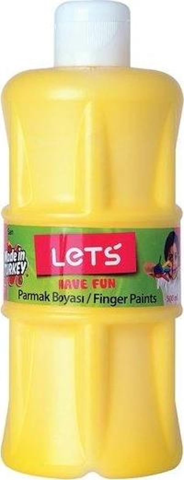 Lets Parmak Boyası 500 ml Sarı L-5002 - Image 1