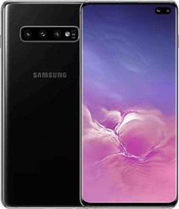 Yenilenmiş SAMSUNG GALAXY S10 PLUS 128GB -A Kalite- Siyah - Image 1