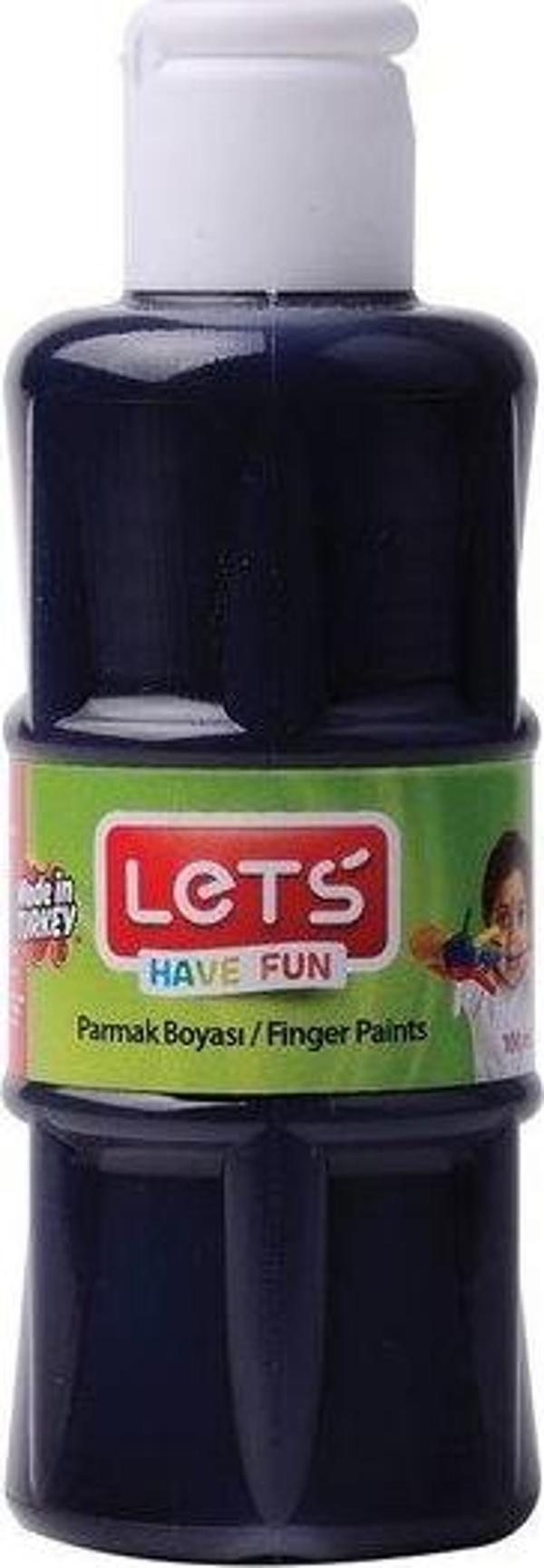 Lets Parmak Boya 100 ml Siyah L-5659 - Image 1