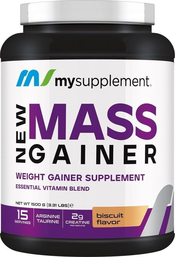 Mysupplement Mass Gainer Bisküvi 1500g - Image 1