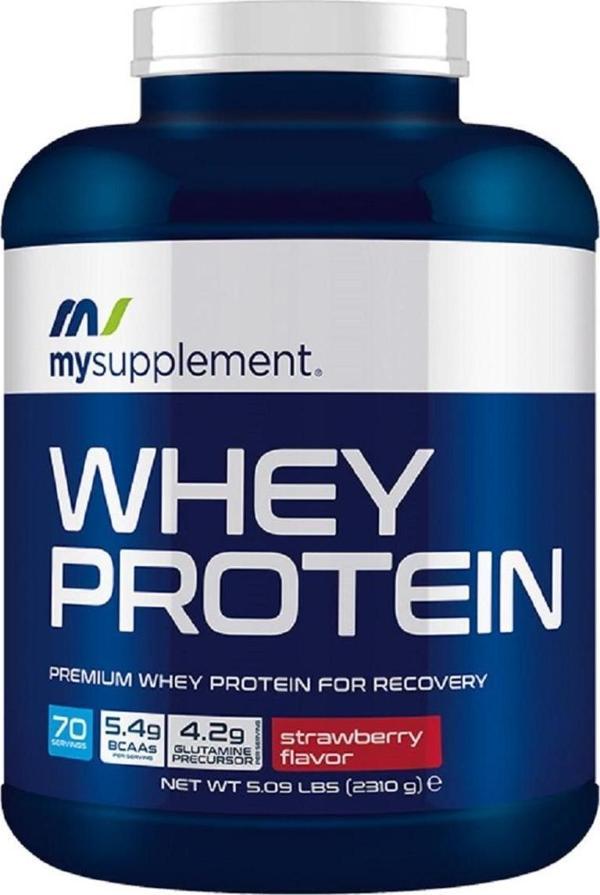 Mysupplement Whey Protein Çilek 1656g - Image 1