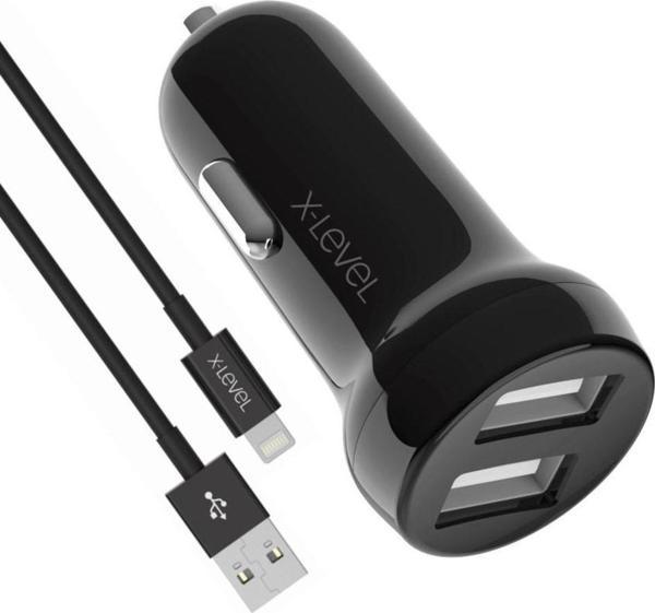 X-Level X-Chargerdrivelight 15 Watt Lightning Kablolu Araç Şarj Adaptörü - Image 1